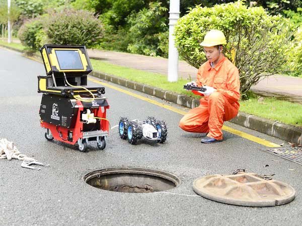 庐阳管道机器人检测