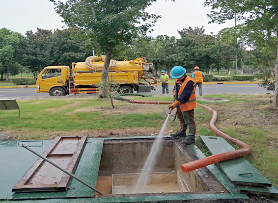 庐阳化油池清理